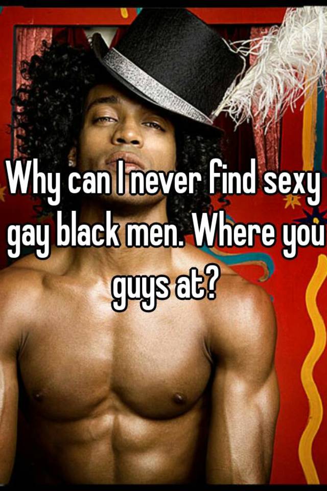 find gay black men